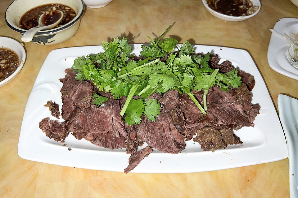 Donkey meat huangmian