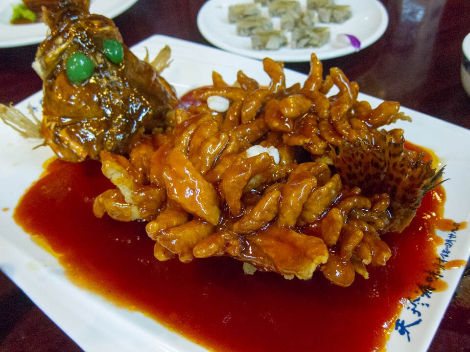 Squirrel mandarin fish